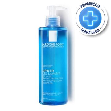 La Roche Posay Lipikar gel Lavant za prhanje za občutljivo in suho kožo, 400 ml