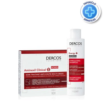 Vichy Dercos Protokol proti izpadanju las, 200 ml + 21 ampul