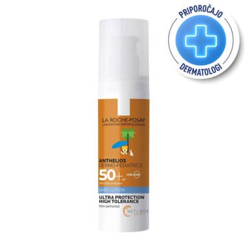 La Roche Posay Anthelios Dermo Pediatrics mleko za občutljivo kožo dojenčkov SPF 50, 50 ml