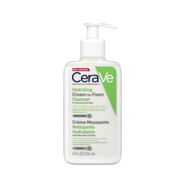 CeraVe vlažilno kremno-penasta čistilna emulzija
