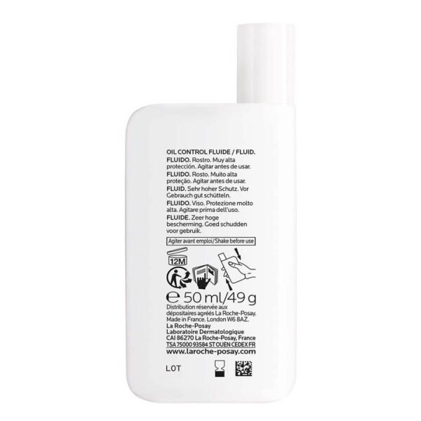 La Roche Posay Anthelios UVMUNE 400 OIL CONTROL fluid za mastno kožo SPF50+, 50 ml