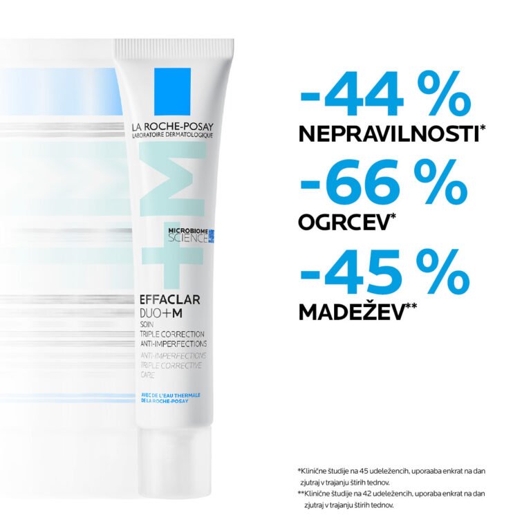 La Roche Posay Effaclar Duo+M trojna korektivna nega proti nepravilnostim mastne kože