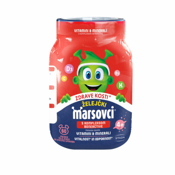 Marsovci želejčki s kompleksom BoneActive