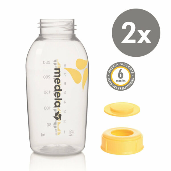 Medela steklenička za mleko s pokrovom 250 ml