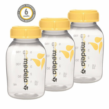 Medela stekleničke za mleko s pokrovom 150 ml