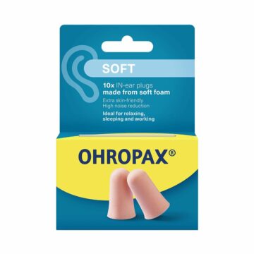 Ohropax Soft čepki za ušesa, 10 čepkov
