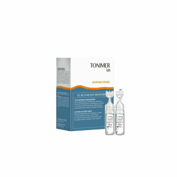 Tonimer Lab Hypertonic raztopina morske vode v ampulah