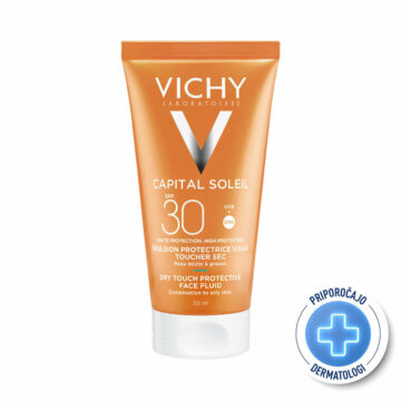 Vichy Capital Soleil Dry touch emulzija za obraz ZF30, 50 ml