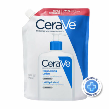 CeraVe vlažilni losjon za telo za suho do zelo suho kožo - 473 ml refill