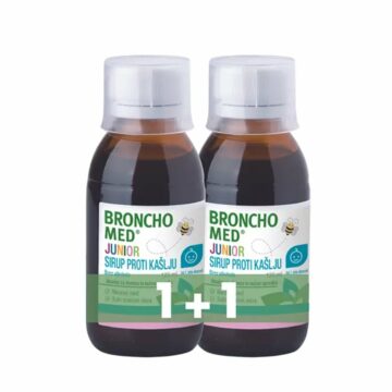 Bronchomed Junior sirup proti kašlju paket