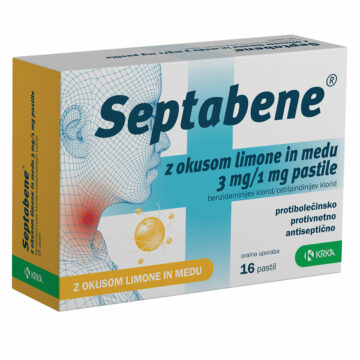 Septabene z okusom limone in medu