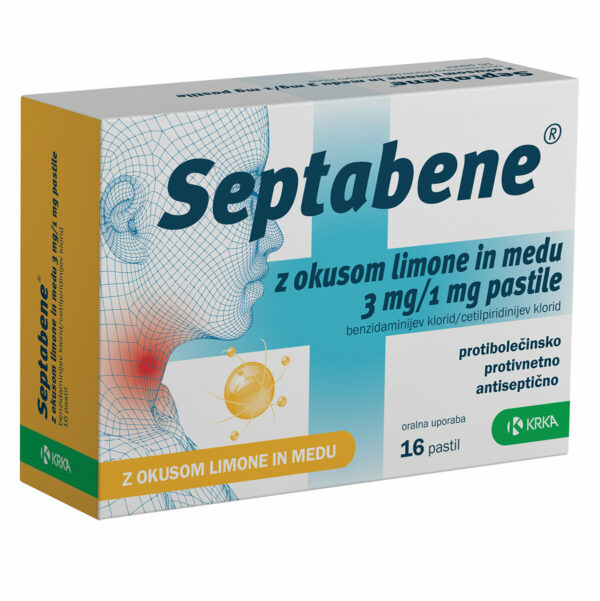 Septabene z okusom limone in medu