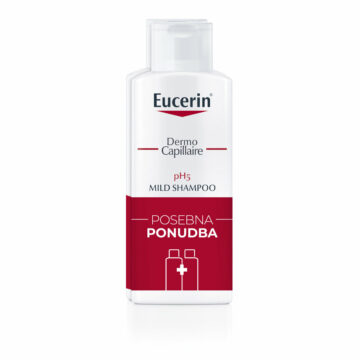 Eucerin DermoCapillaire pH5 šampon za občutljivo lasišče paket