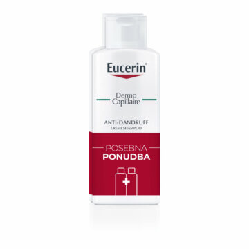 Eucerin DermoCapillaire šampon proti prhljaju za suhe lase paket