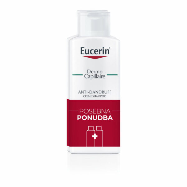 Eucerin DermoCapillaire šampon proti prhljaju za suhe lase paket