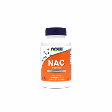 Now NAC 600 mg s selenom in molibdenom
