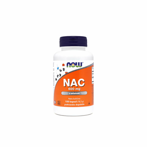 Now NAC 600 mg s selenom in molibdenom