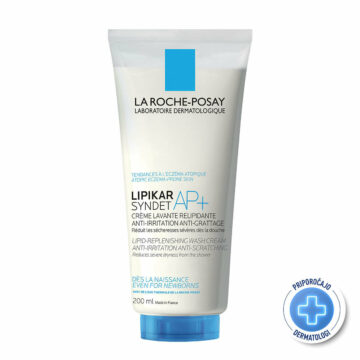 La Roche Posay Lipikar Syndet AP+ kremni gel za umivanje telesa za suho kožo