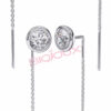 Biojoux medicinski uhani Swarovski Gwenda