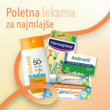 Poletna lekarna za najmlajše