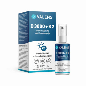 Valens D 3000 + K2 ustno pršilo