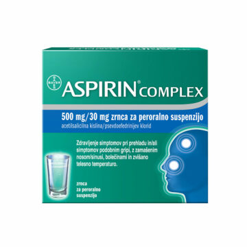 Aspirin Complex zrnca