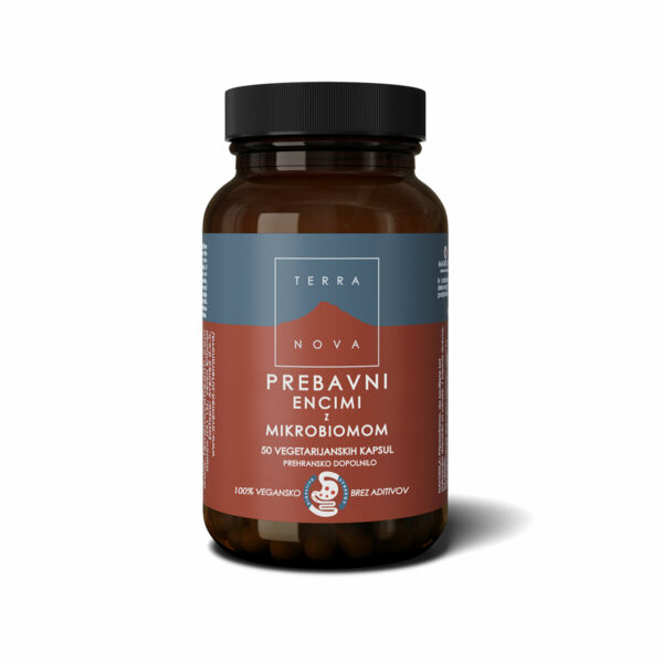 Terranova Prebavni encimi z mikrobiomom kompleks