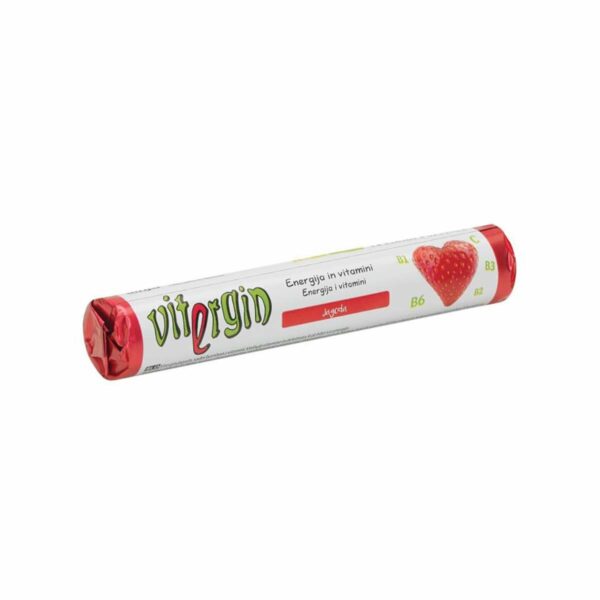 Vitergin bonboni z vitamini, jagoda