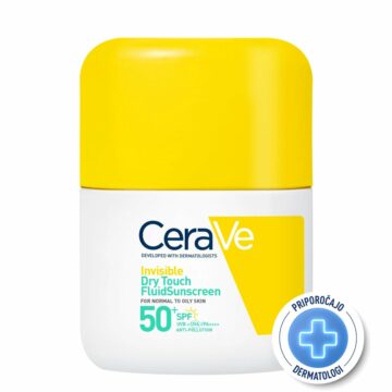 CeraVe nevidni Dry Touch fluid za zaščito pred soncem
