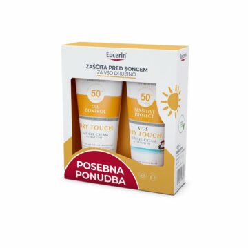 Eucerin SUN Sensitive Protect družinsko pakiranje