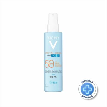 Vichy Capital Soleil UV Aqua vlažilno pršilo za obraz in telo