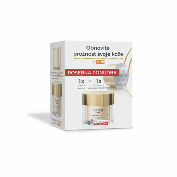 Eucerin Hyaluron-Filler + Elasticity dnevna krema ZF30 paket