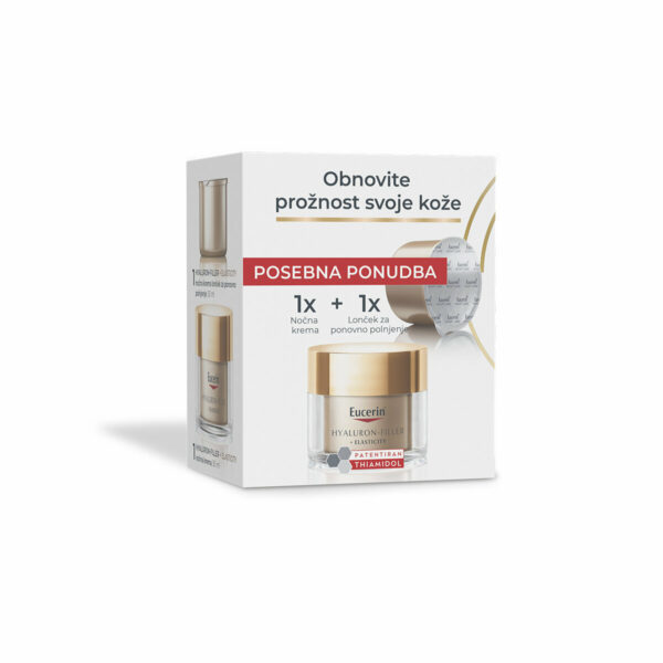 Eucerin Hyaluron-Filler + Elasticity nočna krema paket