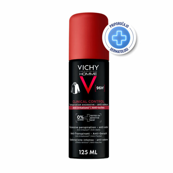 Vichy Homme Clinical Control Antiperspirant sprej proti potenju
