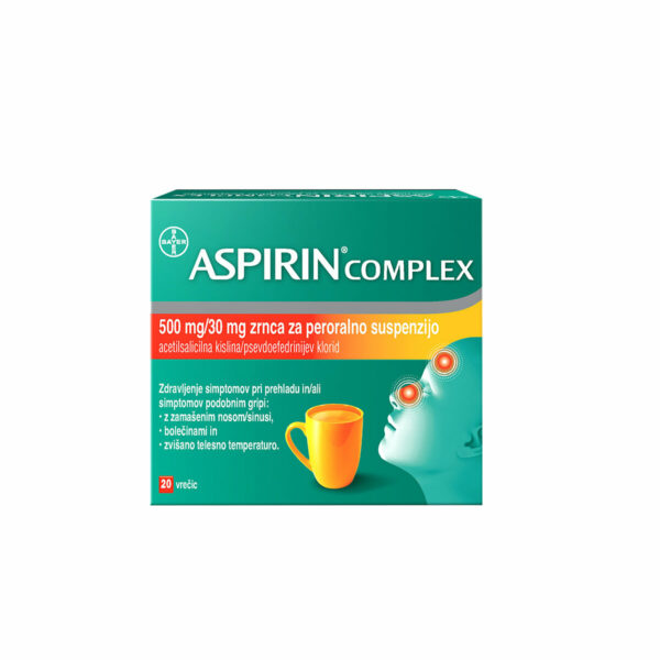 Aspirin Complex zrnca