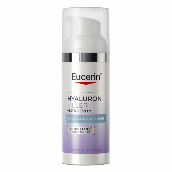 Eucerin Hyaluron-Filler + Longevity Epigenetic nočna krema