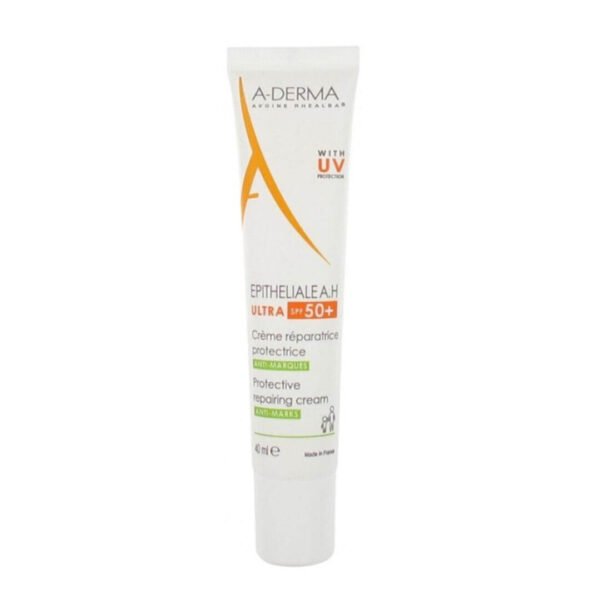 A-Derma Epitheliale AH Ultra zaščitna obnavljajoča krema SPF50+, 40 ml