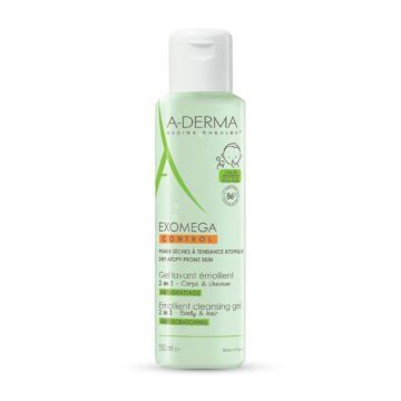 A-Derma Exomega Control 2v1 čistilni gel