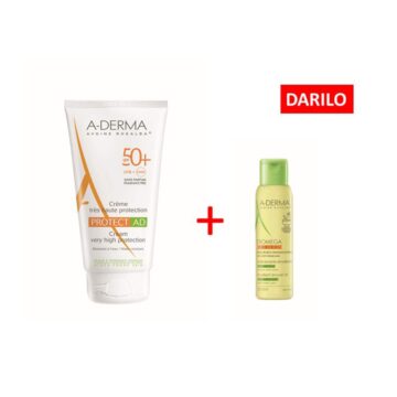 A-Derma Protect AD krema ZF50+, 150 ml + DARILO