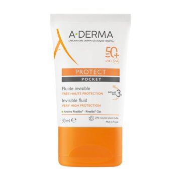 A-Derma Protect Pocket nevidni fluid SPF50+, 30 ml