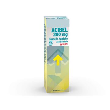 Acibel 200 mg šumeče tablete, 20 šumečih tablet