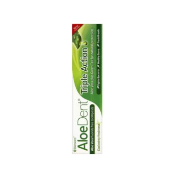 AloeDent zobna krema s Q10 in čajevcem, 100 ml
