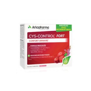 Arkopharma Cys-Control Fort z mikrobiotiki, 15 vrečk