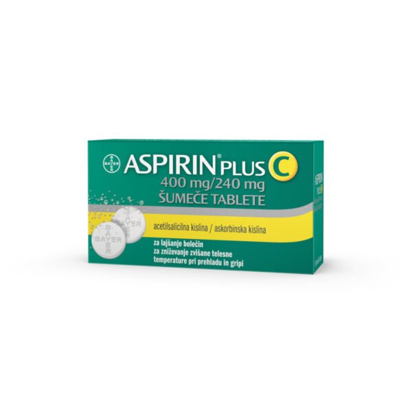 Aspirin Plus C 400 mg-240 mg šumeče tablete