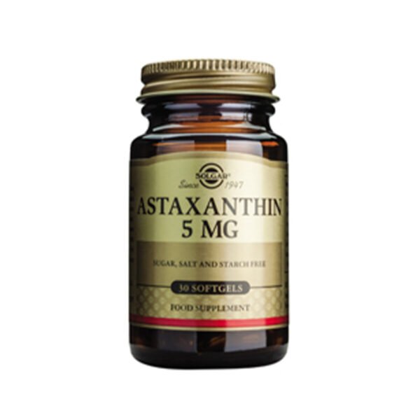 Solgar Astaksantin 5 mg, 30 kapsul