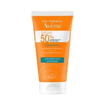 Avene Sun Cleanance zelo visoka zaščita pred soncem SPF50+ ultra lahka krema, 50 ml