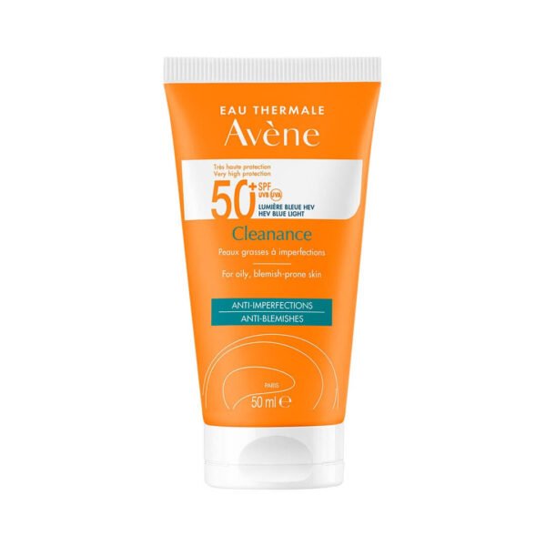 Avene Sun Cleanance zelo visoka zaščita pred soncem SPF50+ ultra lahka krema, 50 ml