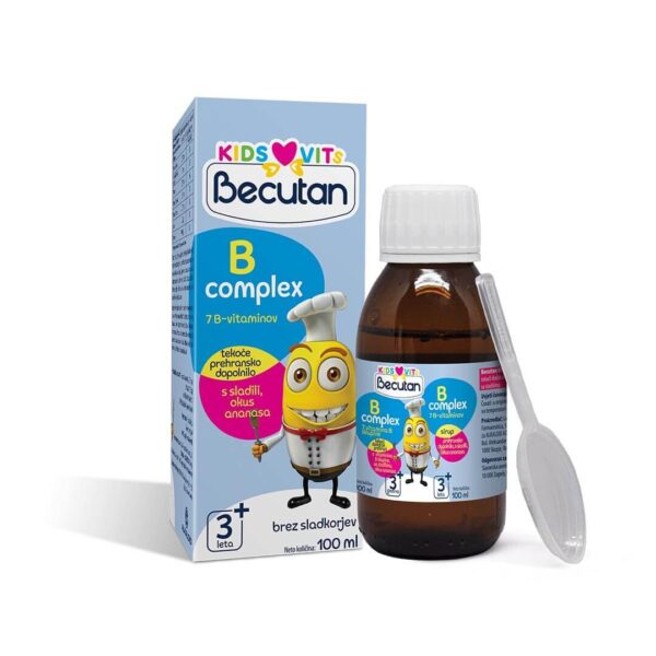 Becutan Kids Vits B-complex sirup, 100 ml