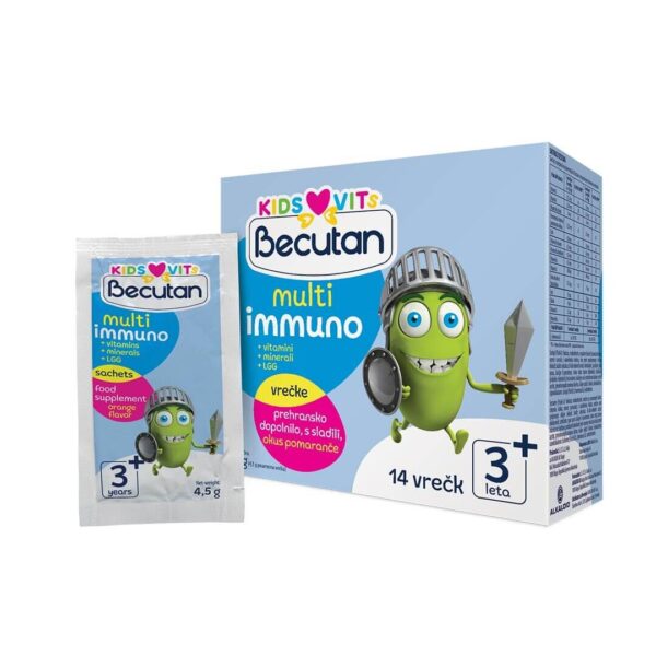 Becutan Kids Vits Multiimmuno vrečke, 14 vrečk