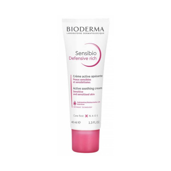 Bioderma Sensibio Defensive Rich krema, 40 ml